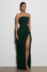 Cyra Maxi Dress - Emerald