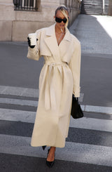 Bridget Trench Coat - Cream