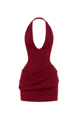 Adaline Mini Dress - Burgundy
