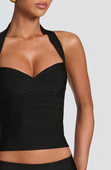 Alessia Bandage Top - Black