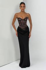 Kathleen Maxi Dress - Black