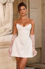Torin Mini Dress - Ivory