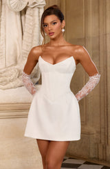 Torin Mini Dress - Ivory