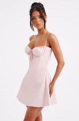 Lacey Mini Dress - Blush Dress Babyboo Fashion Premium Exclusive Design