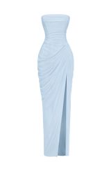 Cyra Maxi Dress - Glacier Blue