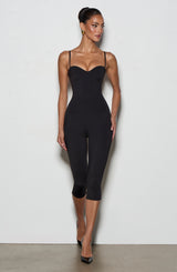 Tora Capri Jumpsuit - Black