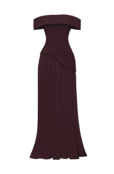 Delilah Maxi Dress - Plum