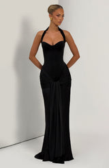 Gia Maxi Dress - Black