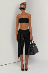 Verity Capri Pants - Black