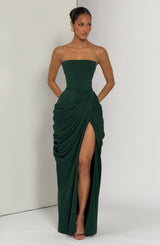 Cyra Maxi Dress - Emerald