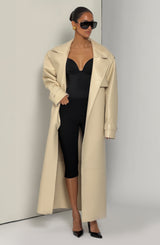 Bridget Trench Coat - Cream
