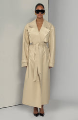Bridget Trench Coat - Cream