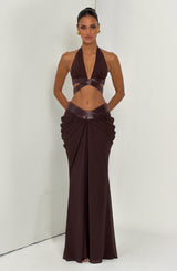 Sophie Bralette - Plum Brown