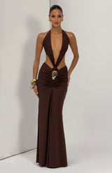 Stella Swimsuit - Plum Brown