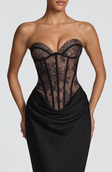 Kathleen Maxi Dress - Black