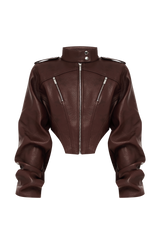 Malucia Jacket - Plum Brown