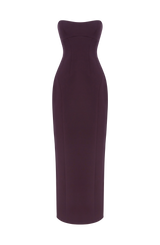Manon Maxi Dress - Plum