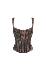 Nixie Corset - Black Lace