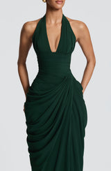 Minette Maxi Dress - Emerald