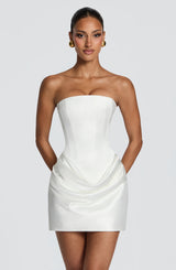 Ella Mini Dress - Ivory