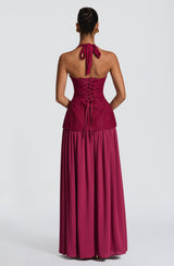 Almira Maxi Dress - Mulberry