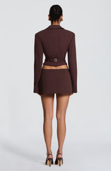 Vesper Skort - Plum Brown