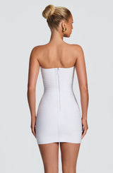 Avani Bandage Mini Dress - White