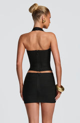 Alessia Bandage Top - Black