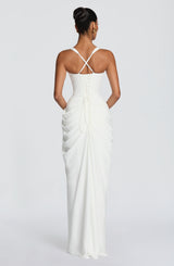 Elara Maxi Dress - Ivory
