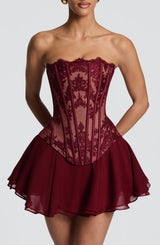 Reagan Skort - Burgundy
