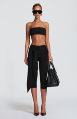 Verity Capri Pants - Black