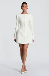 Azzurra Mini Dress - Ivory