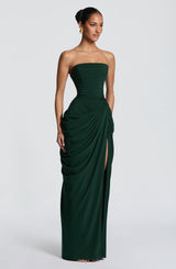 Cyra Maxi Dress - Emerald