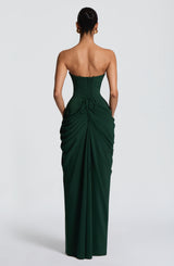 Cyra Maxi Dress - Emerald
