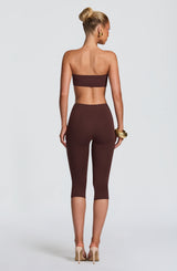 Simi Top - Plum Brown