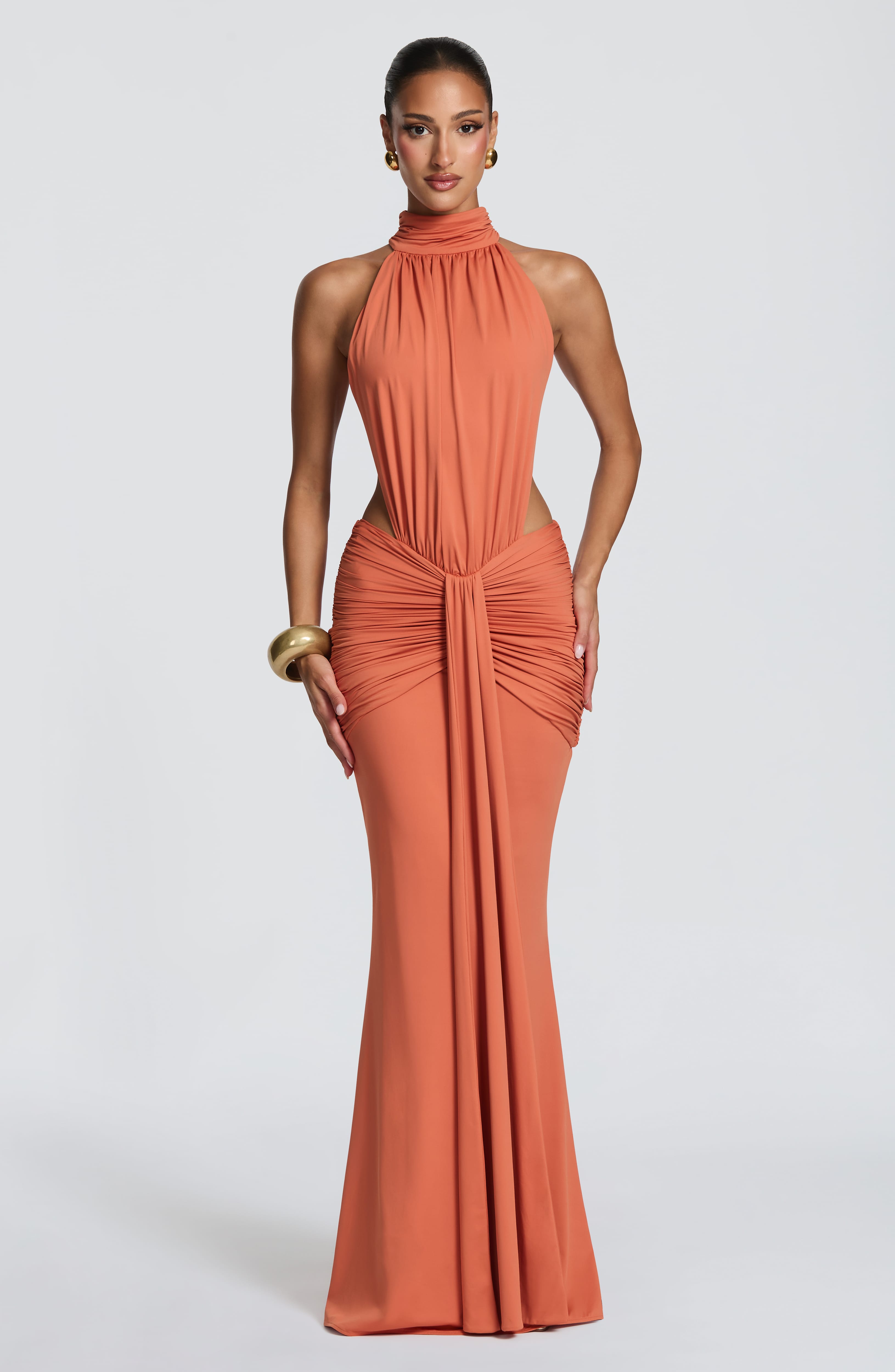 Thekla Maxi Dress - Burnt Orange Thekla Maxi Dress - Burnt Orange