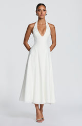 Hayden Midi Dress - Ivory