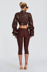 Malucia Jacket - Plum Brown