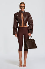 Malucia Jacket - Plum Brown