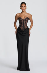 Kathleen Maxi Dress - Black