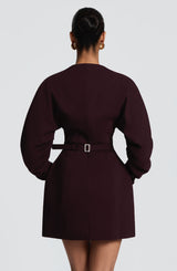 Cody Mini Dress - Plum