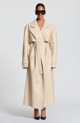 Bridget Trench Coat - Cream