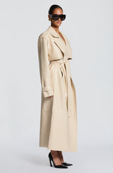 Bridget Trench Coat - Cream