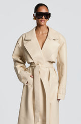 Bridget Trench Coat - Cream