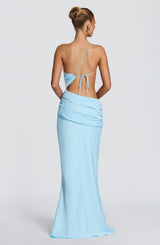 Meadow Maxi Dress - Sky Blue