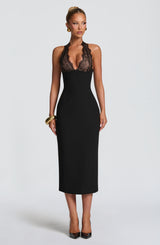 Fiorenza Midi Dress - Black