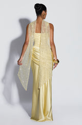 Alexandria Maxi Dress - Lemon