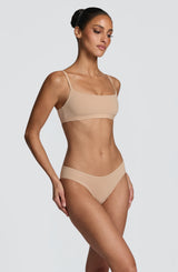 SoftForm Scoop Bralette - Clay