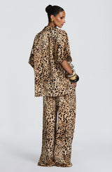 Soleil Pants - Leopard Print