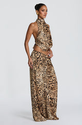 Soleil Pants - Leopard Print